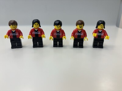2002 Japan LEGO World Cup Soccer Coca Cola minifigures lot