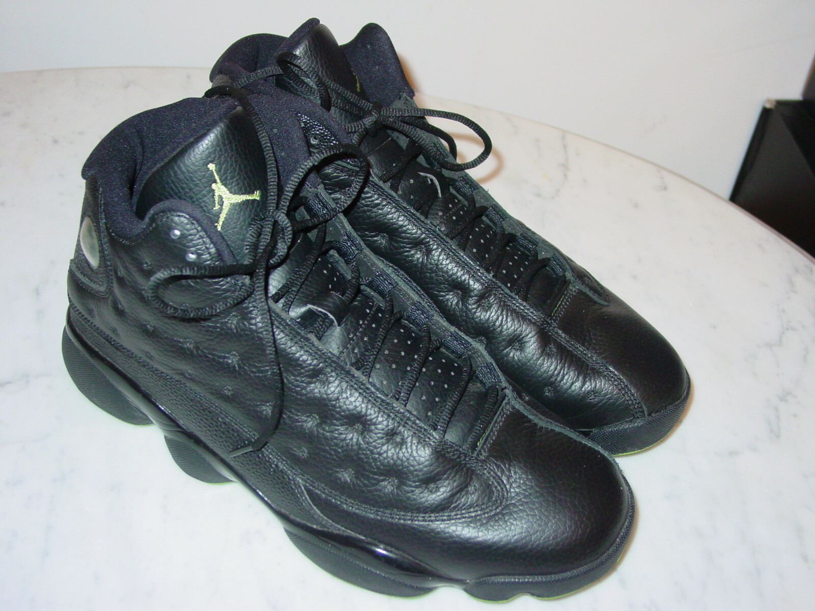 air jordan 13 black altitude green