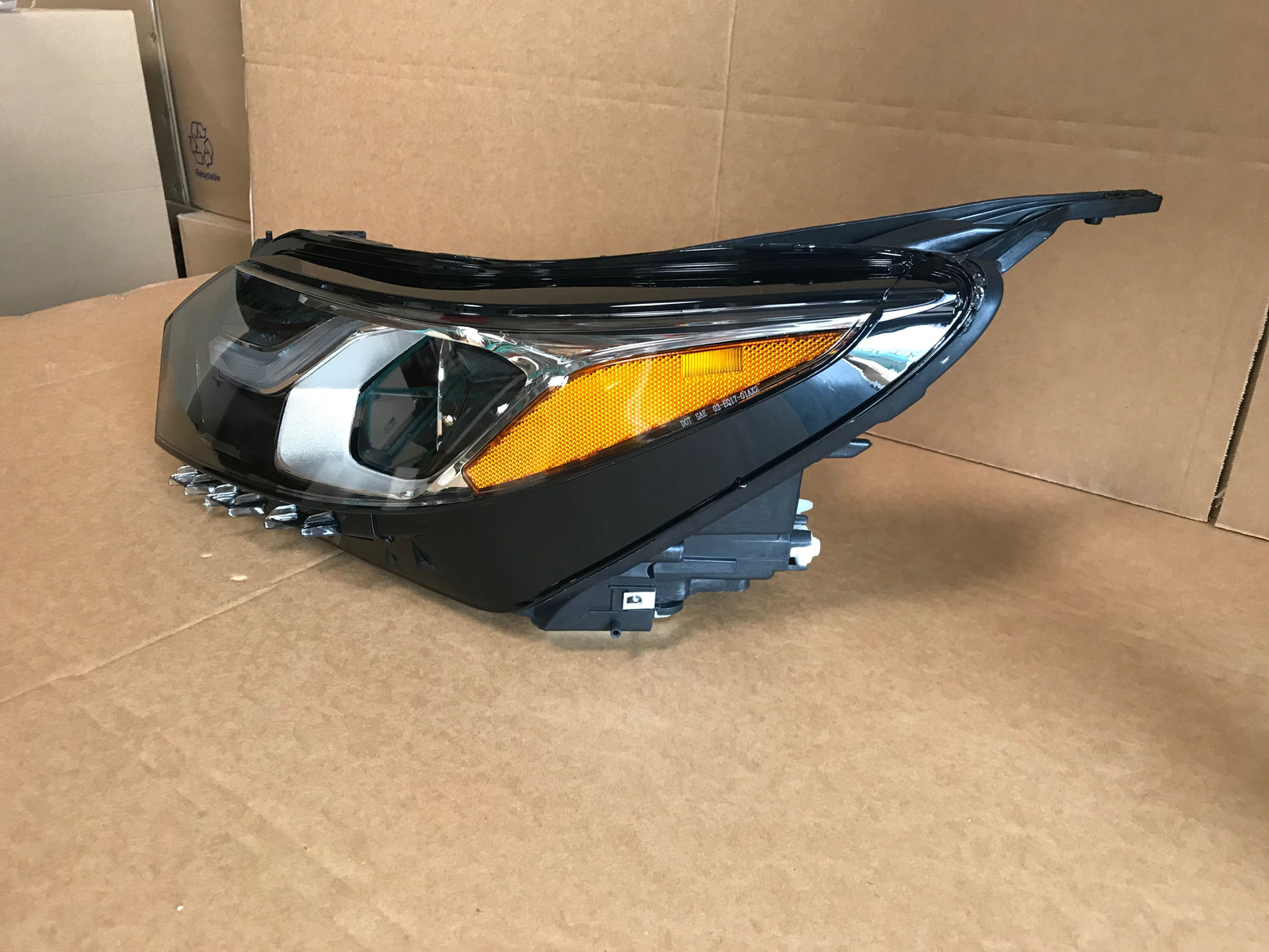 Full LED DRL Headlight Assembly For 2018 2021 Chevy Equinox Left Driver 84753439 - Picture 4 of 7
