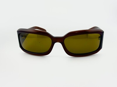 Rare Authentic Vintage Chanel 5097 c.538 Brown 61mm Sunglasses Italy