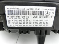 Mercedes S205 W205 14-18 1,6 115KW Kombiinstrument Tacho Mercedes S205 W205 14-18 16.04.2015 A2C94046600... Vorschau 5