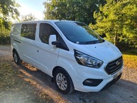 2019 Ford Transit Custom 2.0 EcoBlue 130ps Low Roof D/Cab CREW VAN Limited Van P
