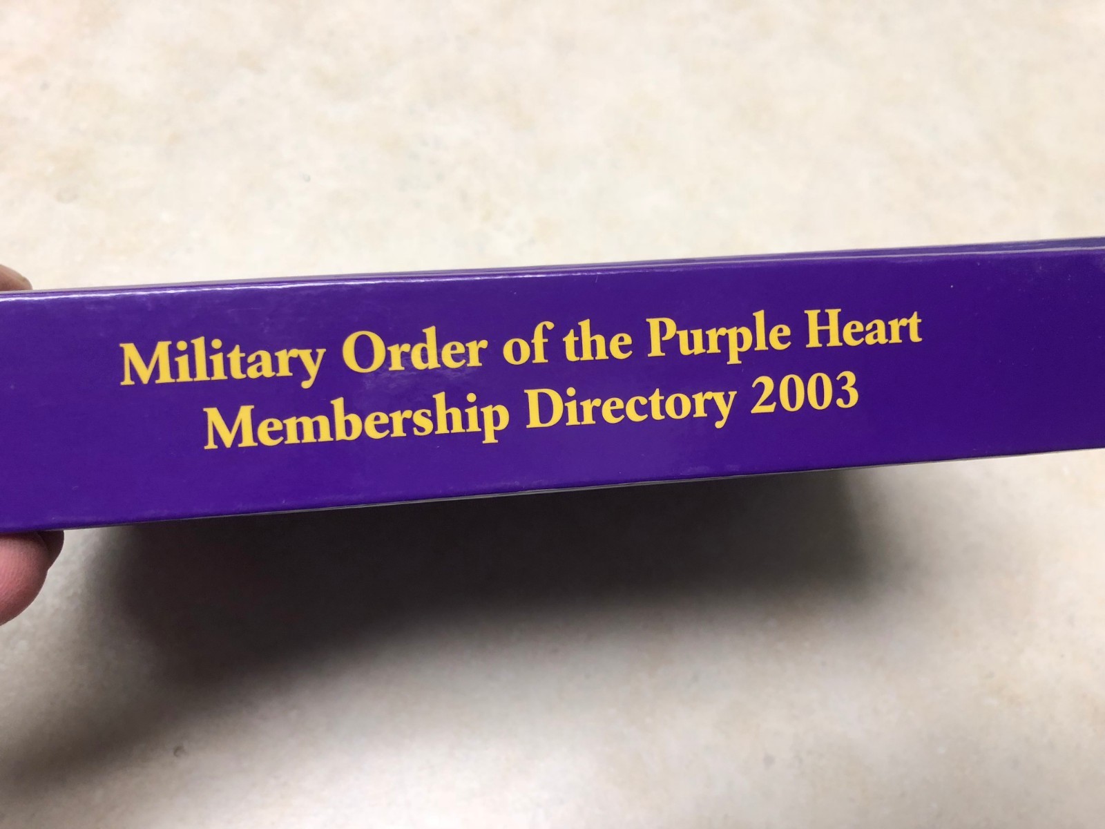Military Order of Purple Heart 2003 Membership Directory