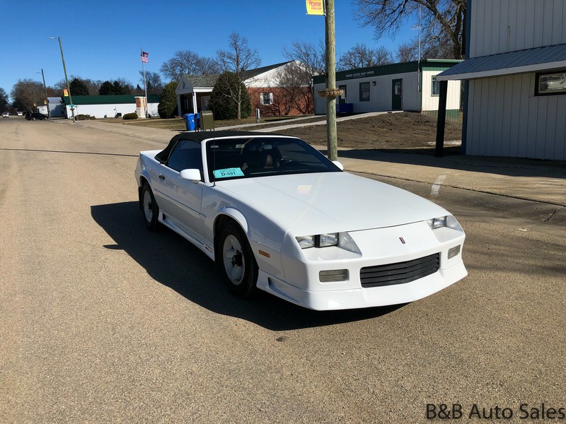 Chevrolet Camaro 1991 For Sale Exterior Color White