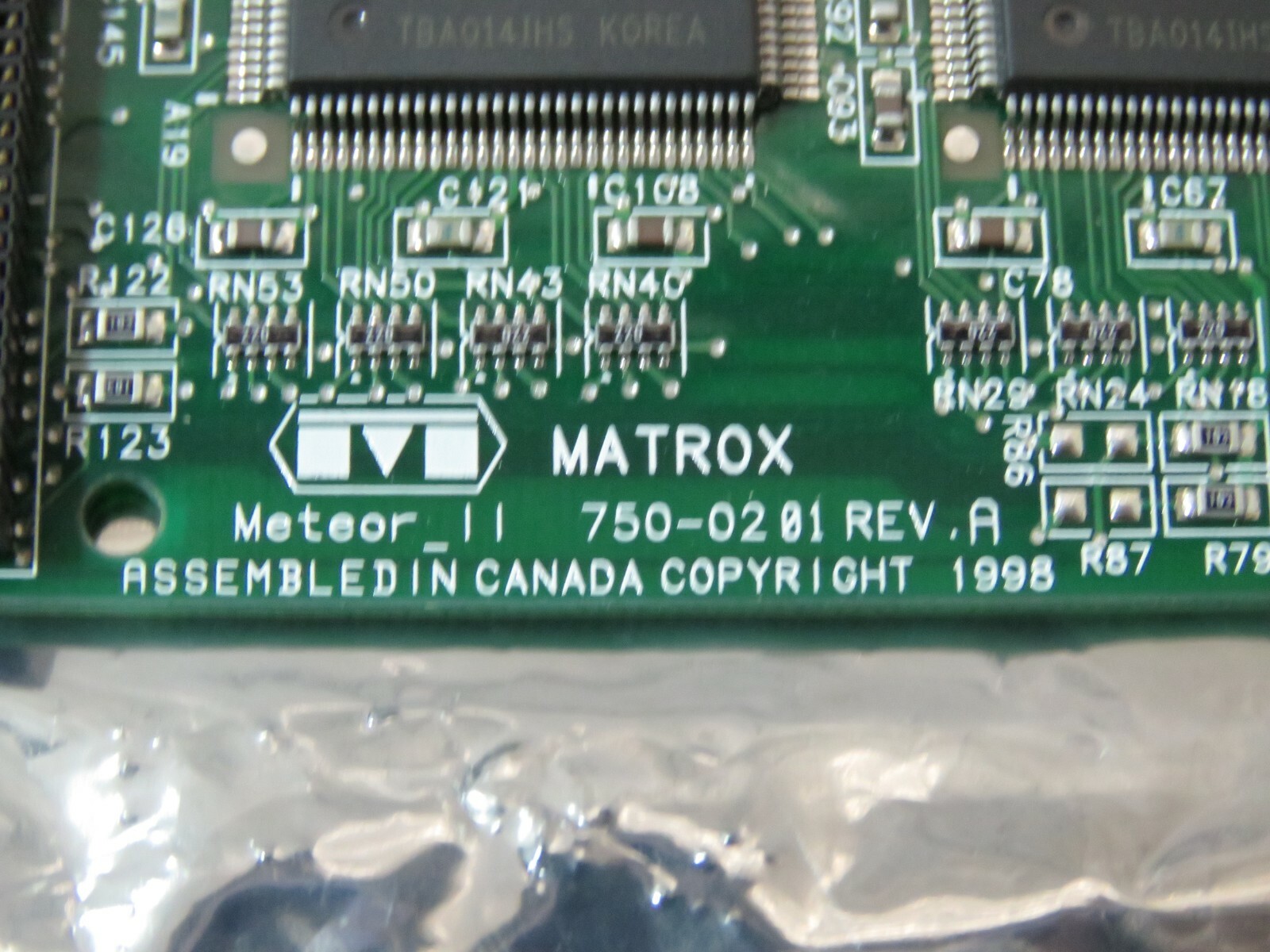 MATROX METEOR II STANDARD MODULE 750-0201 NEW