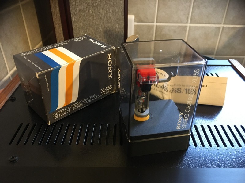 Stereo Cartridge Sony Xl-15s With Shell New In Original Box.