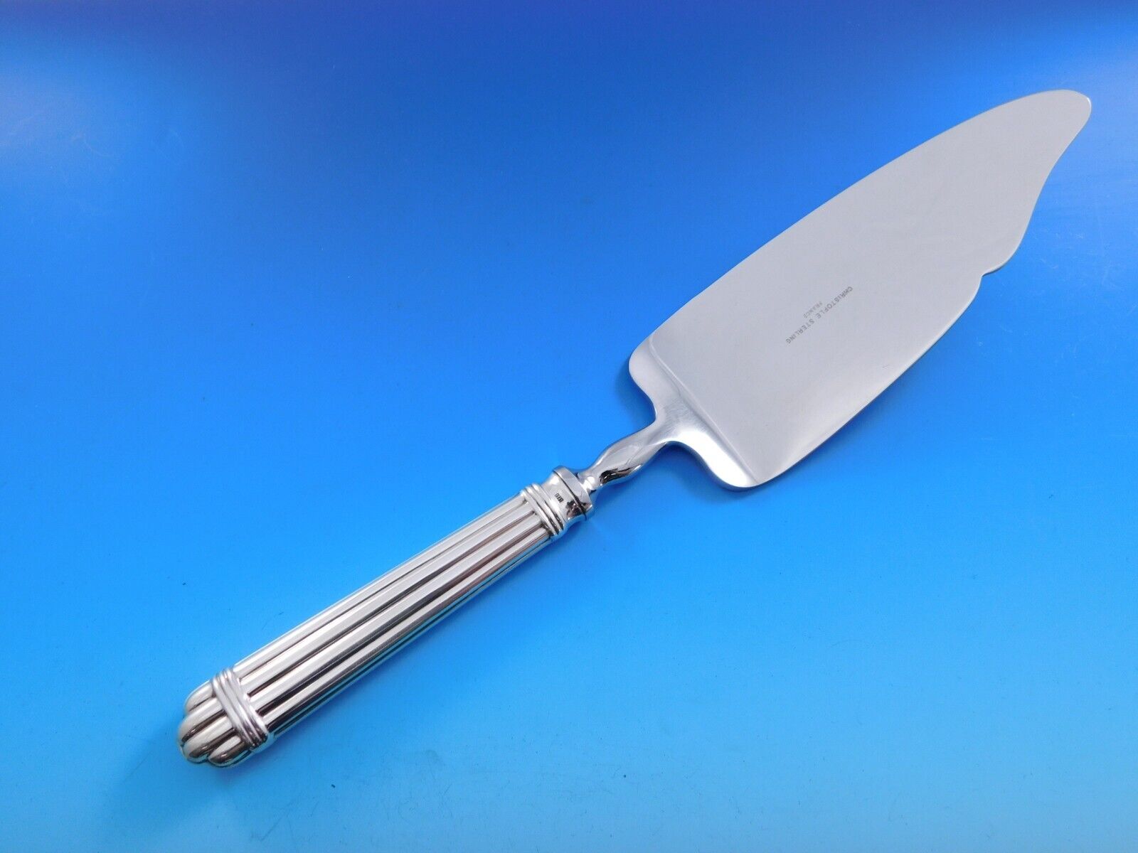 Aria by Christofle France Sterling Silver Flatware Service Aria by Christofle France Sterling Silver Flatware Service