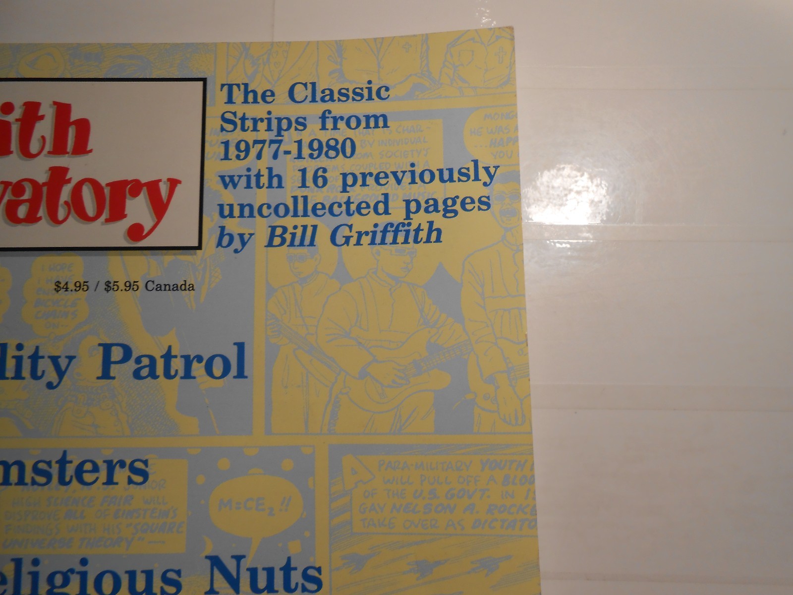 Griffith Observatory #1 (Mar 1993, Fantagraphics Books) 8.0 VF!!! LOOK!!!