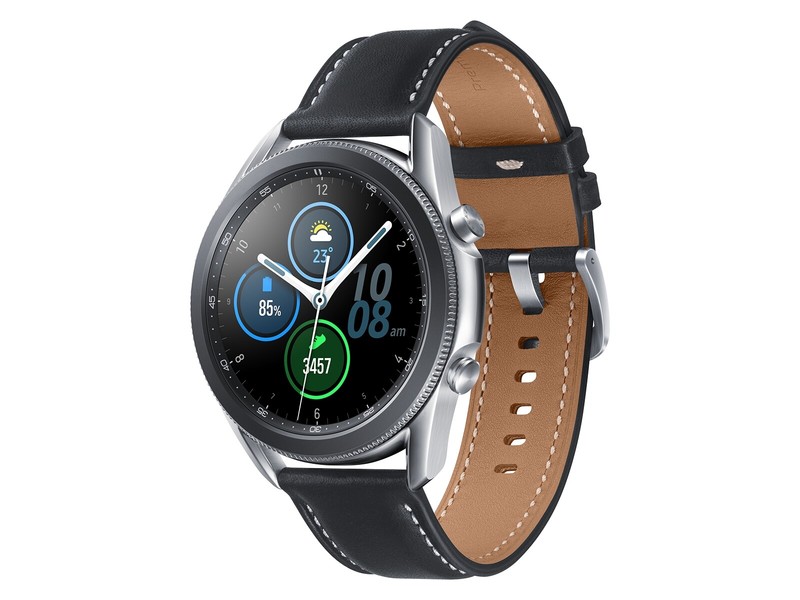 Умные часы Samsung Galaxy Watch3 SM-R840N - 45mm - Mystic Silver -  Bluetooth: купить с доставкой из США, цена 40 298 руб - (194202087790)