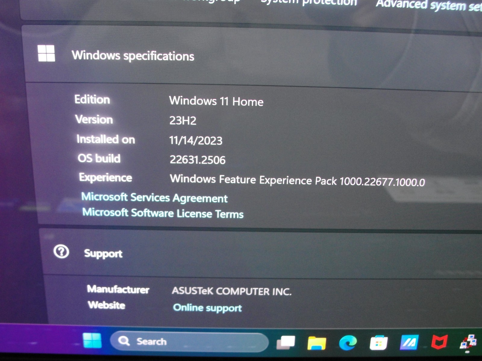ASUS Vivobook Pro 16X OLED N7600 i7-11370H 32GB 1TB SSD RTX 3050 - Thumbnail 9