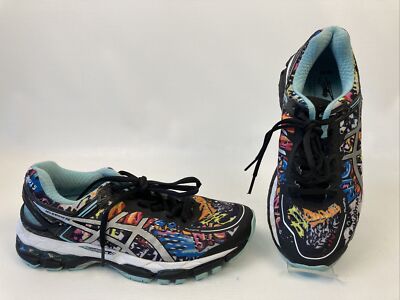 ASICS Gel-Kayano 22 Womens US Size 6 NYC Marathon LTD T5M7N Running Shoes Black