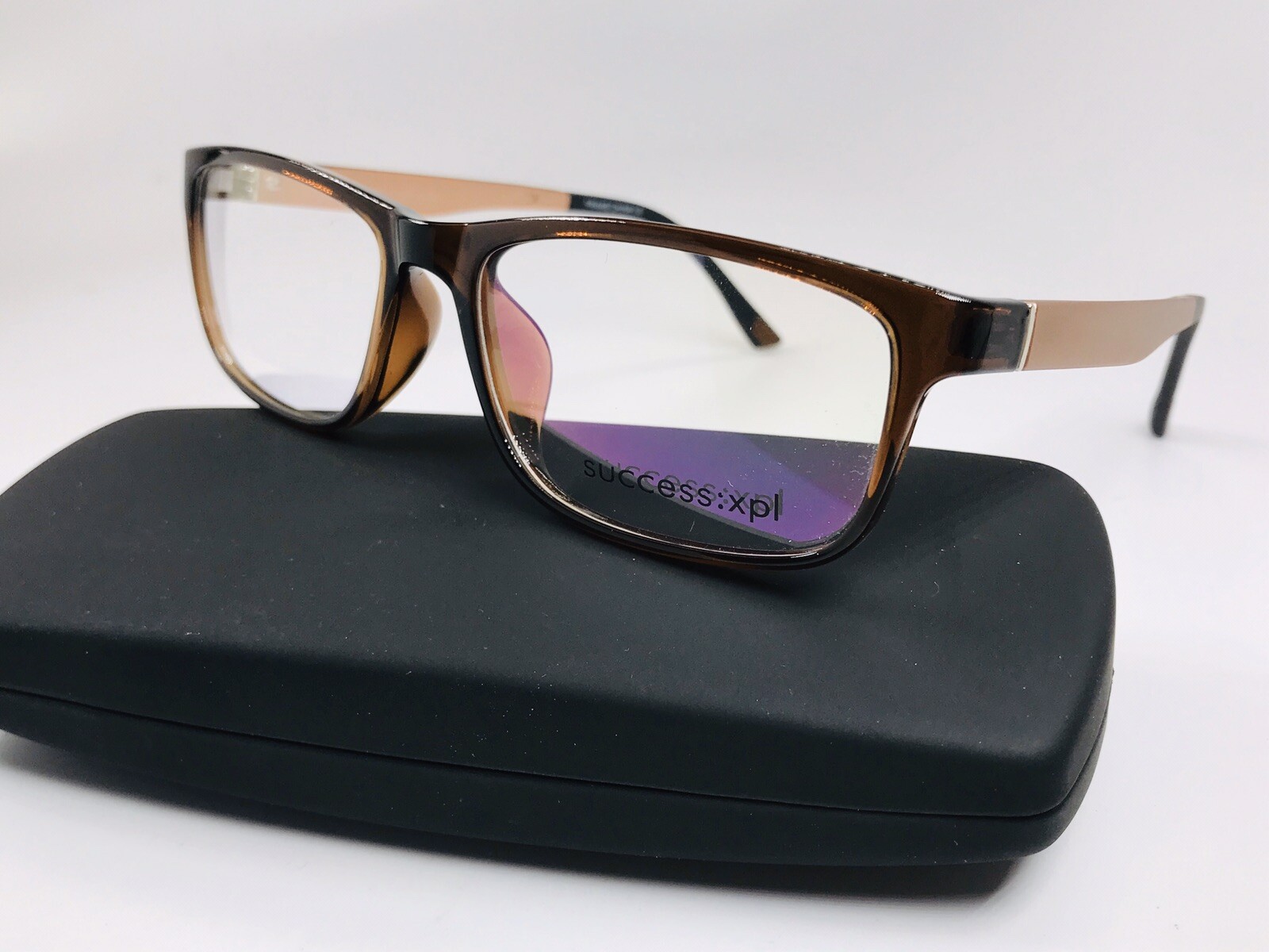 New Designer Inspired SUCCESS XPL Brown ADEN Eyeglasses 54mm 