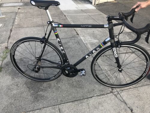 Bicycle for Sale: Brand New Alan Mito 58cm Carbon Roadbike in Alameda, California