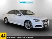 2017 Audi A4 2.0T FSI 252 Quattro S Line 4dr S Tronic SALOON PETROL Automatic