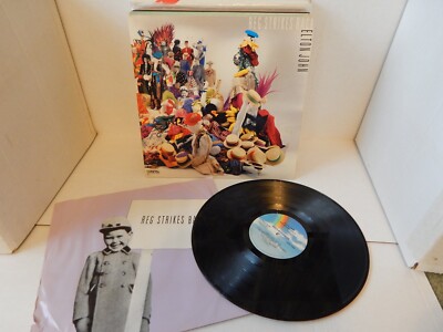 ELTON JOHN Reg Strikes Back Promo top copy 1988 Mona Lisa's & Mad Hatters LP NM