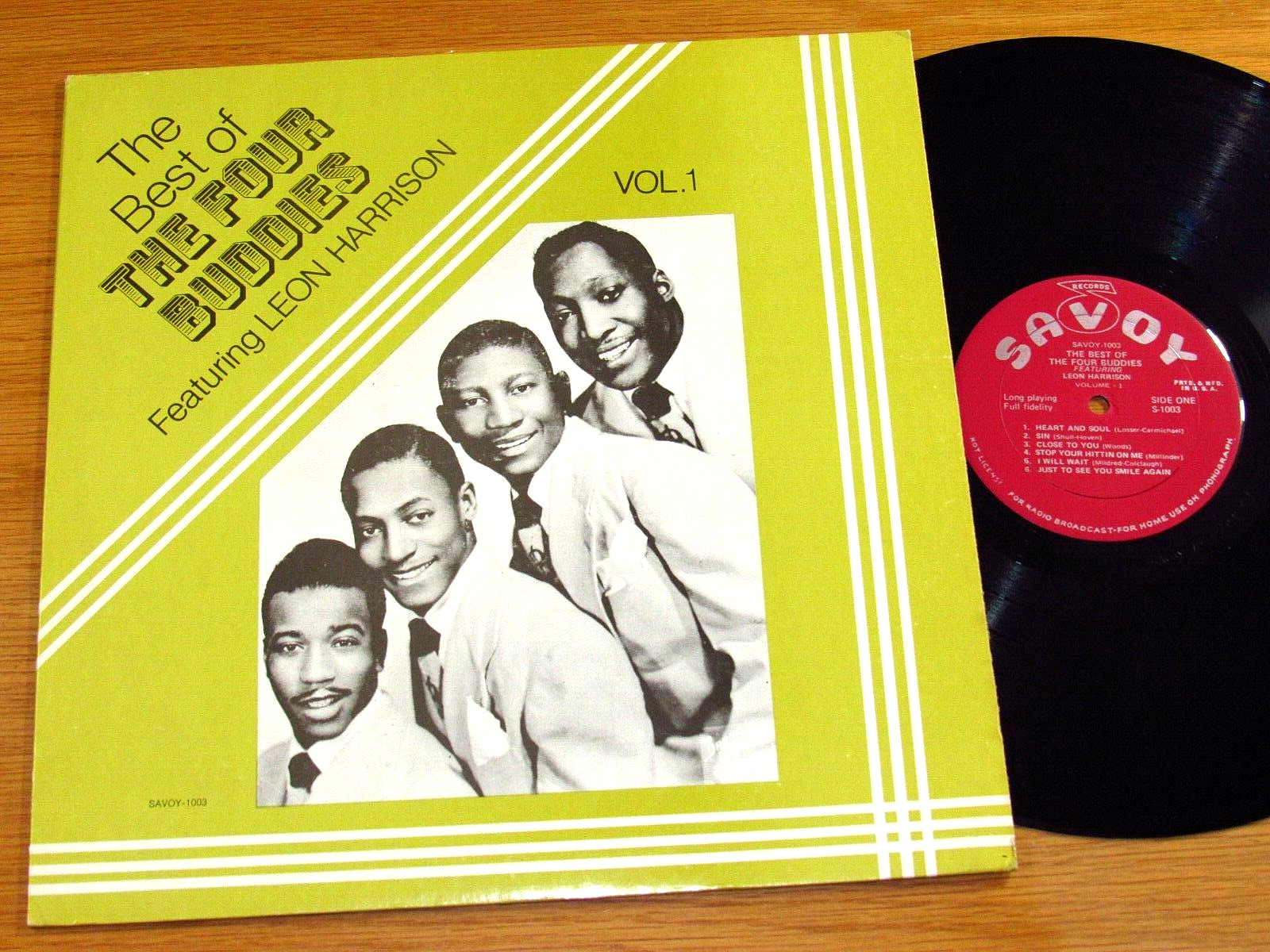 通販生活 ファッション WOP DOO MONO LP  - 1003 SAVOY - BUDDIES FOUR THE - その他
