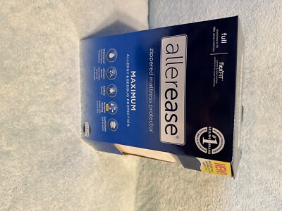 ALLEREASE ULTIMATE COTTON ZIPPERED MATTRESS PROTECTOR - FULL