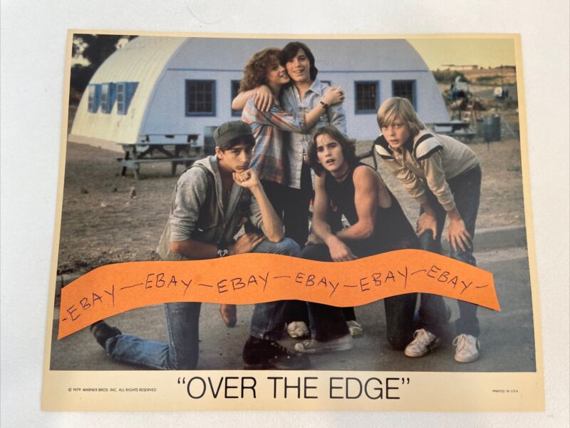 Young MATT DILLON Over The Edge Original Promo Photo 8x10. 1979 Warner Brothers