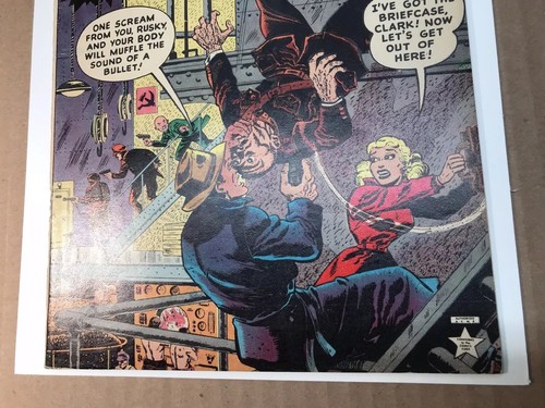 Spy Fighters #13 (1953) 7.0 OW Atlas Pre Code War Anti Commie Propaganda