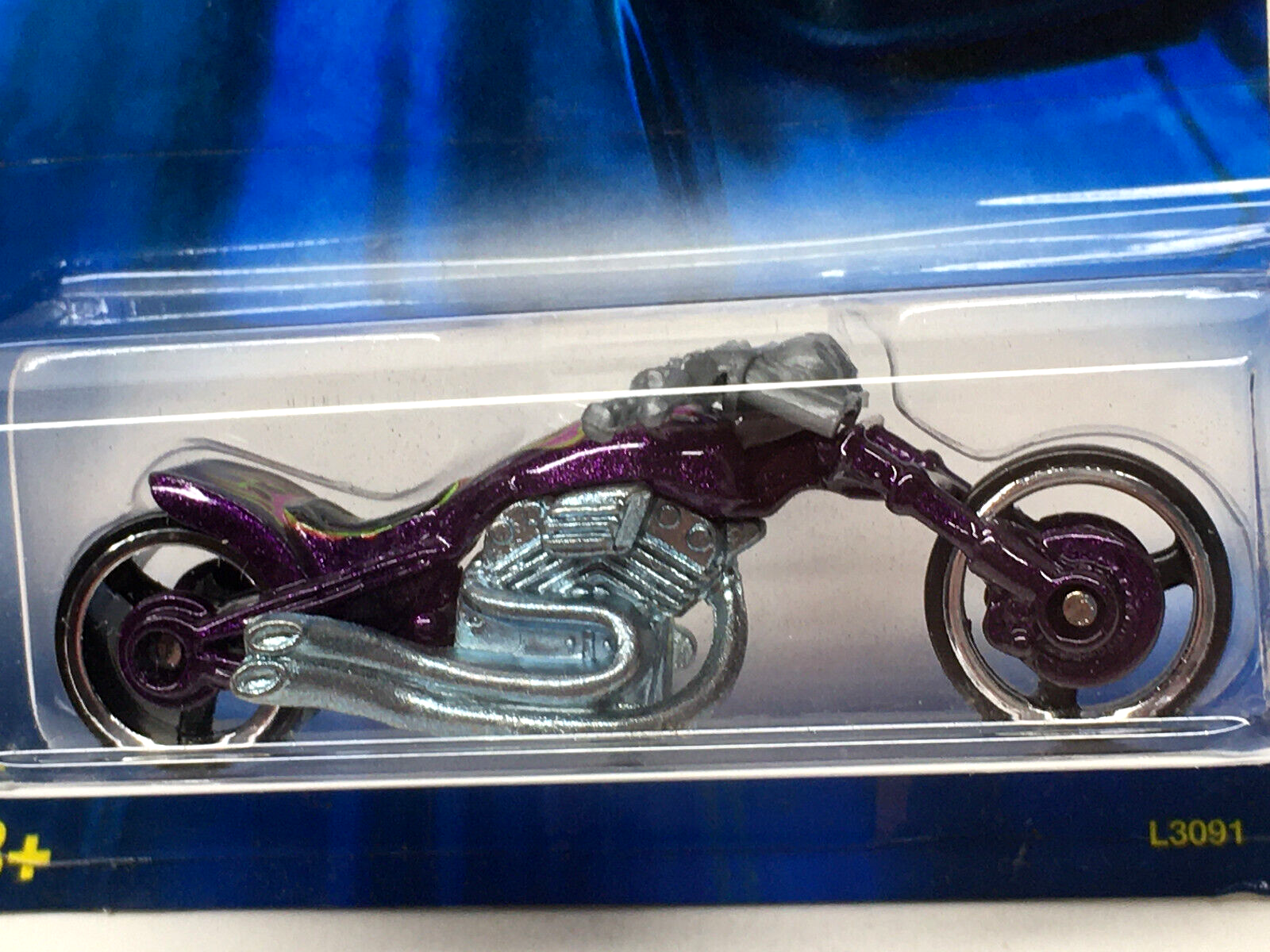 2007 All Stars Series Blast Lane Chopper Motorcycle (purple) #138