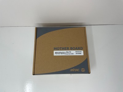 MiTAC Mini-ITX Intel Atom D2500 PD12TI(CC) Mother Board NEW