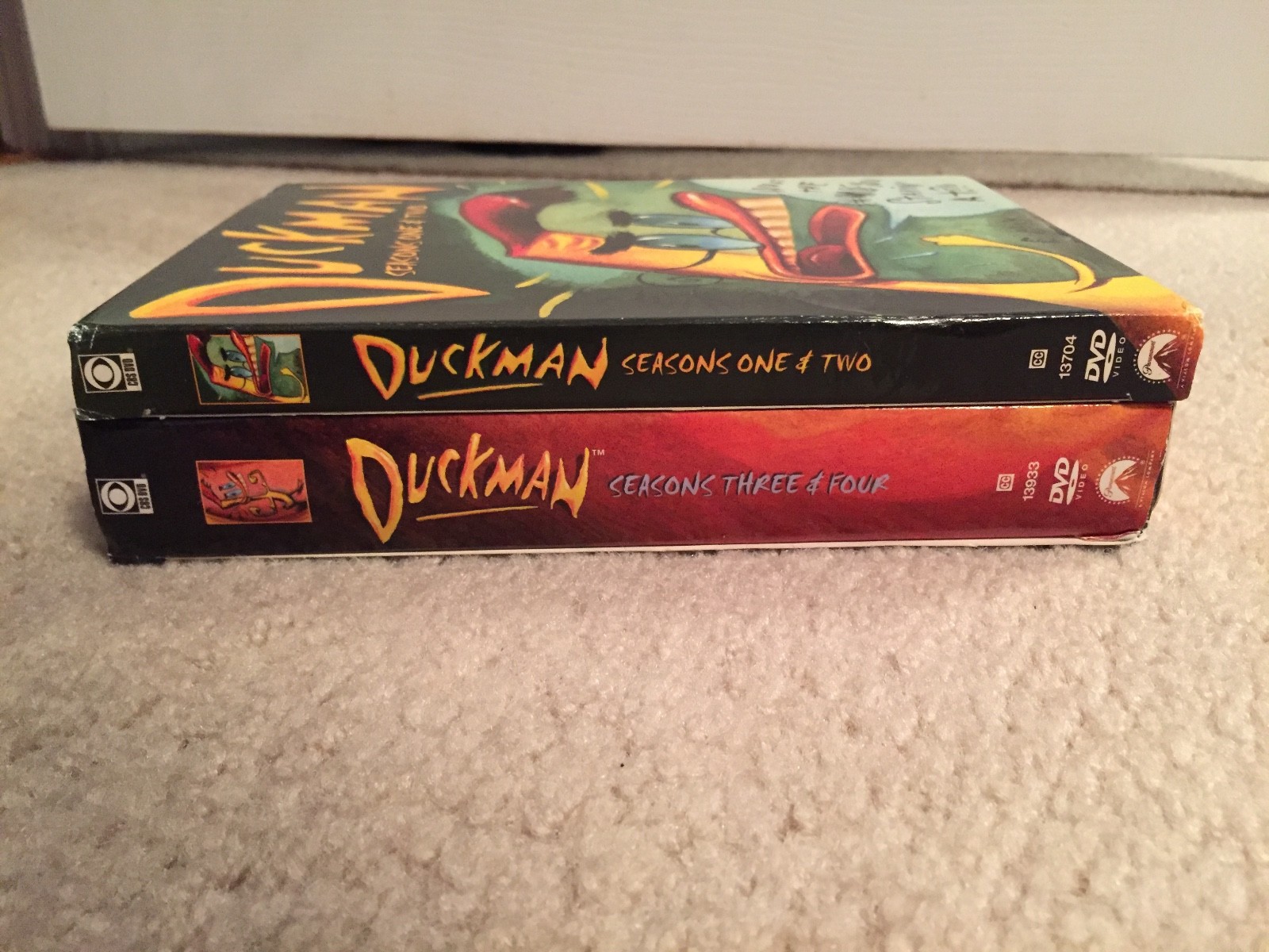 DUCKMAN DVD LOT COMPLETE SERIES SEASONS ONE TWO THREE FOUR 1 2 3 4 CARTOON OOP +