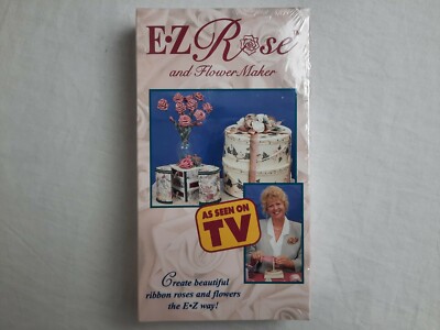 E-Z Rose and Flower Maker VHS Tape