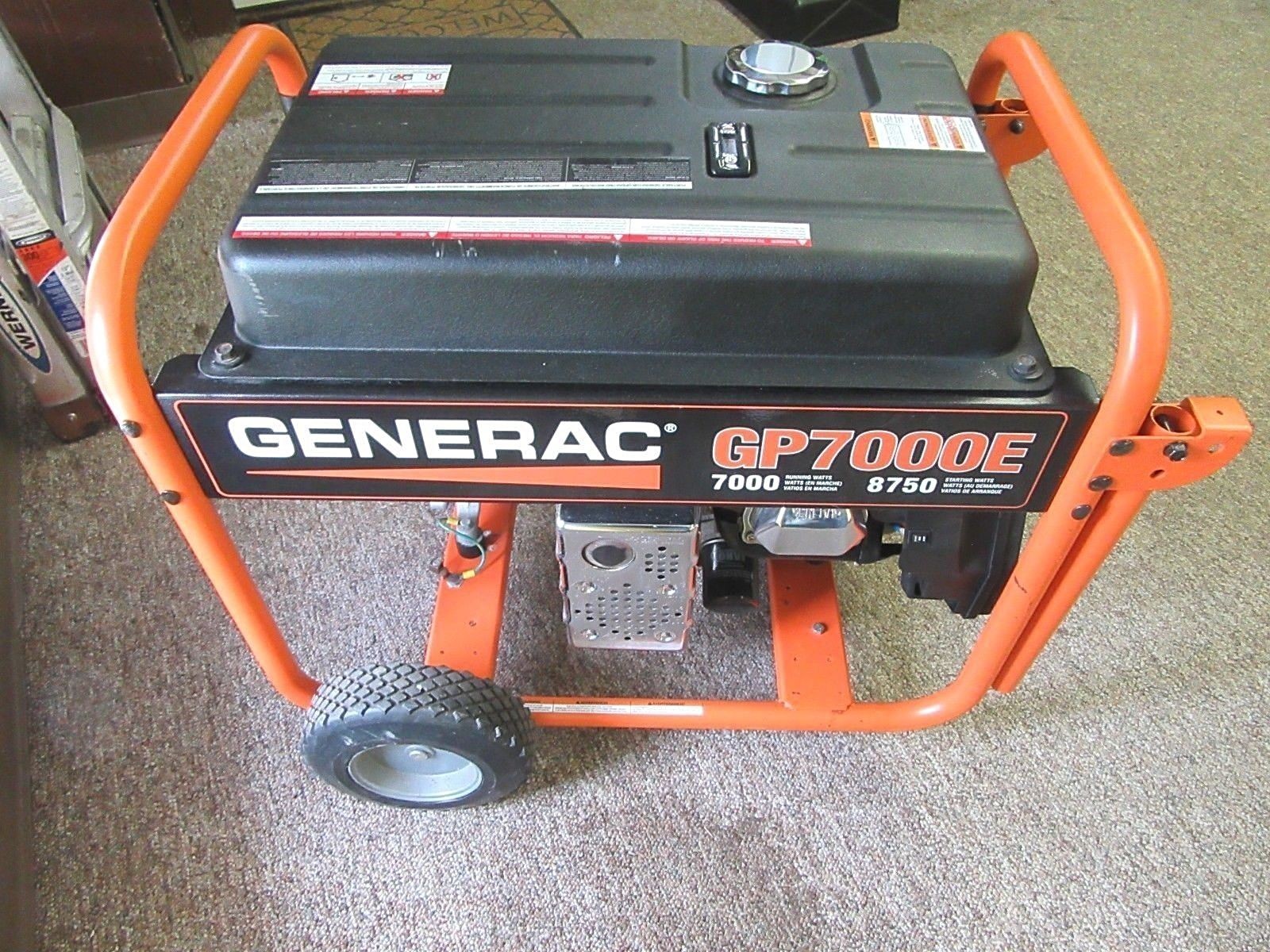 Generac GP7000E - 7000 Watt Electric Start Portable Generator - LOCAL PICK UP