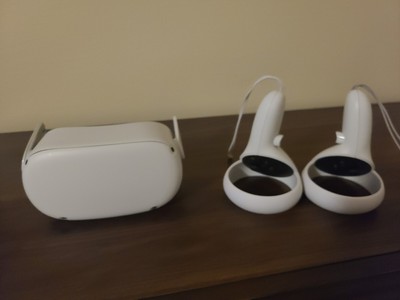 Meta Oculus Quest 2 Virtual Reality Headset - White 