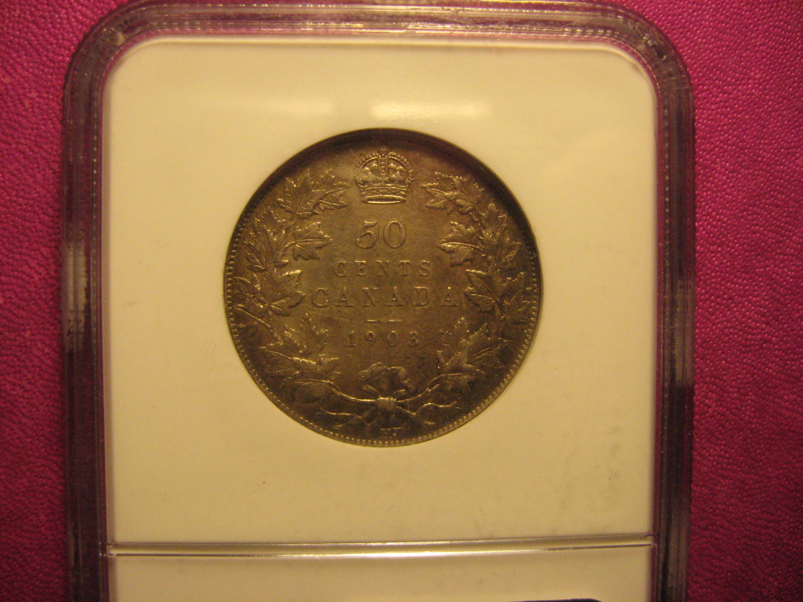 1903 Canada 50c AU