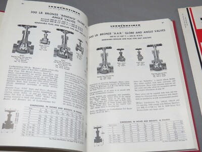 Lunkenheimer Valves Catalog 66 Steam Whistle Boiler Valve Oiler Brass 1969 1970