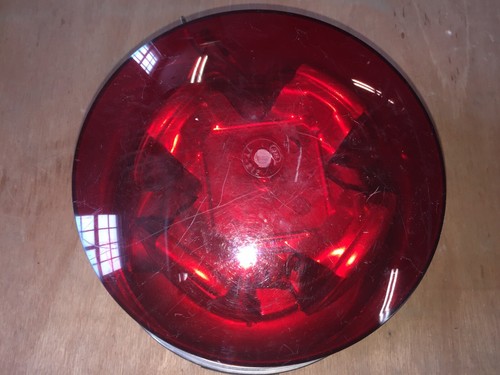 Dietz Co. 7-11 Rotating Beacon Light RED Dome 12V S.A.E.-W-70