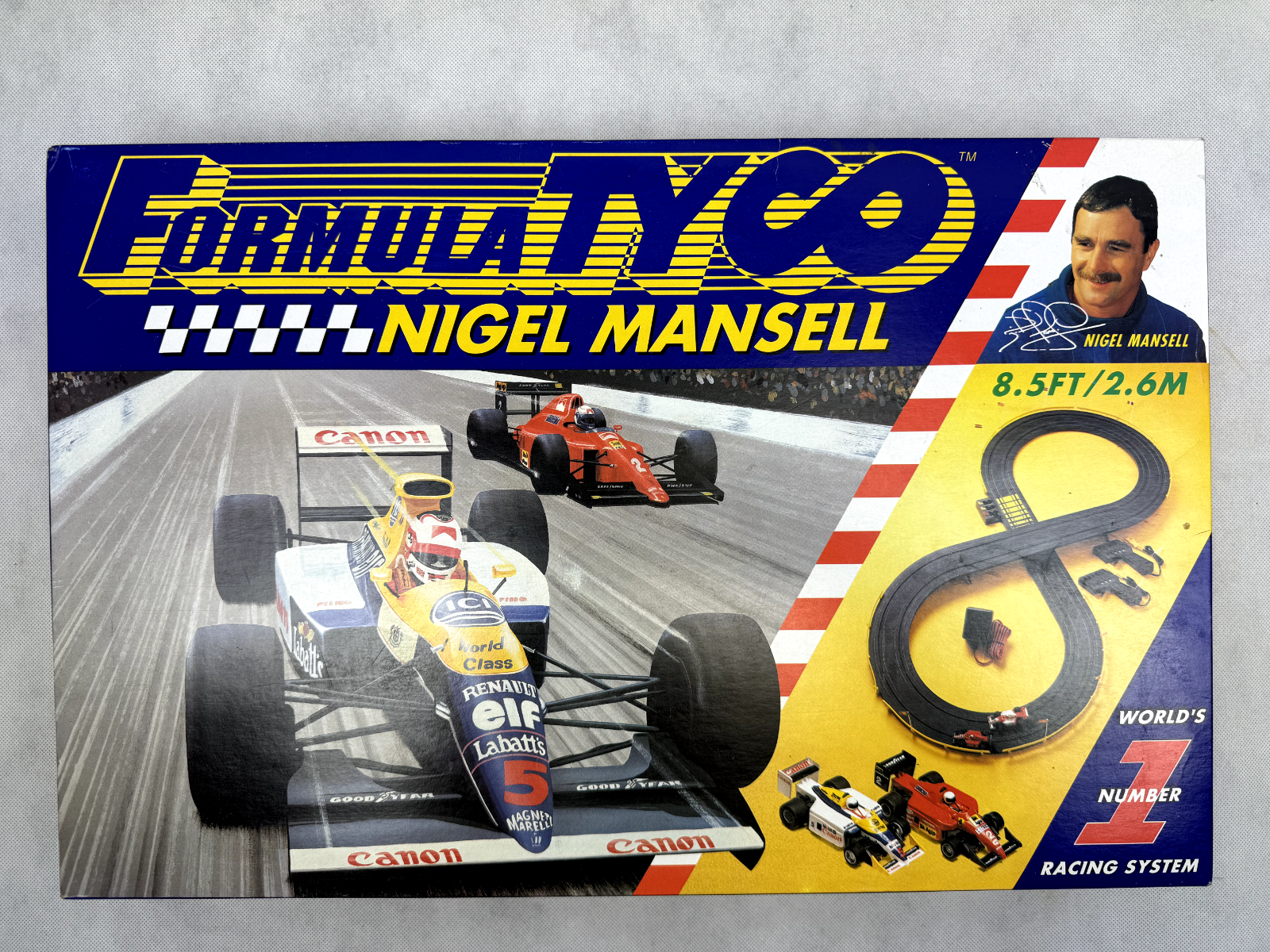 Vintage Formula Tyco Nigel Mansell Williams & Ferrari F1
