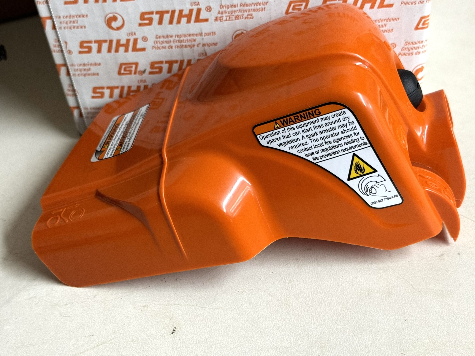 STIHL OEM ENGINE SHROUD 1130 140 4713 : STRIPPED NEW MS170 MS180  C-BE MS180C - Picture 1 of 5