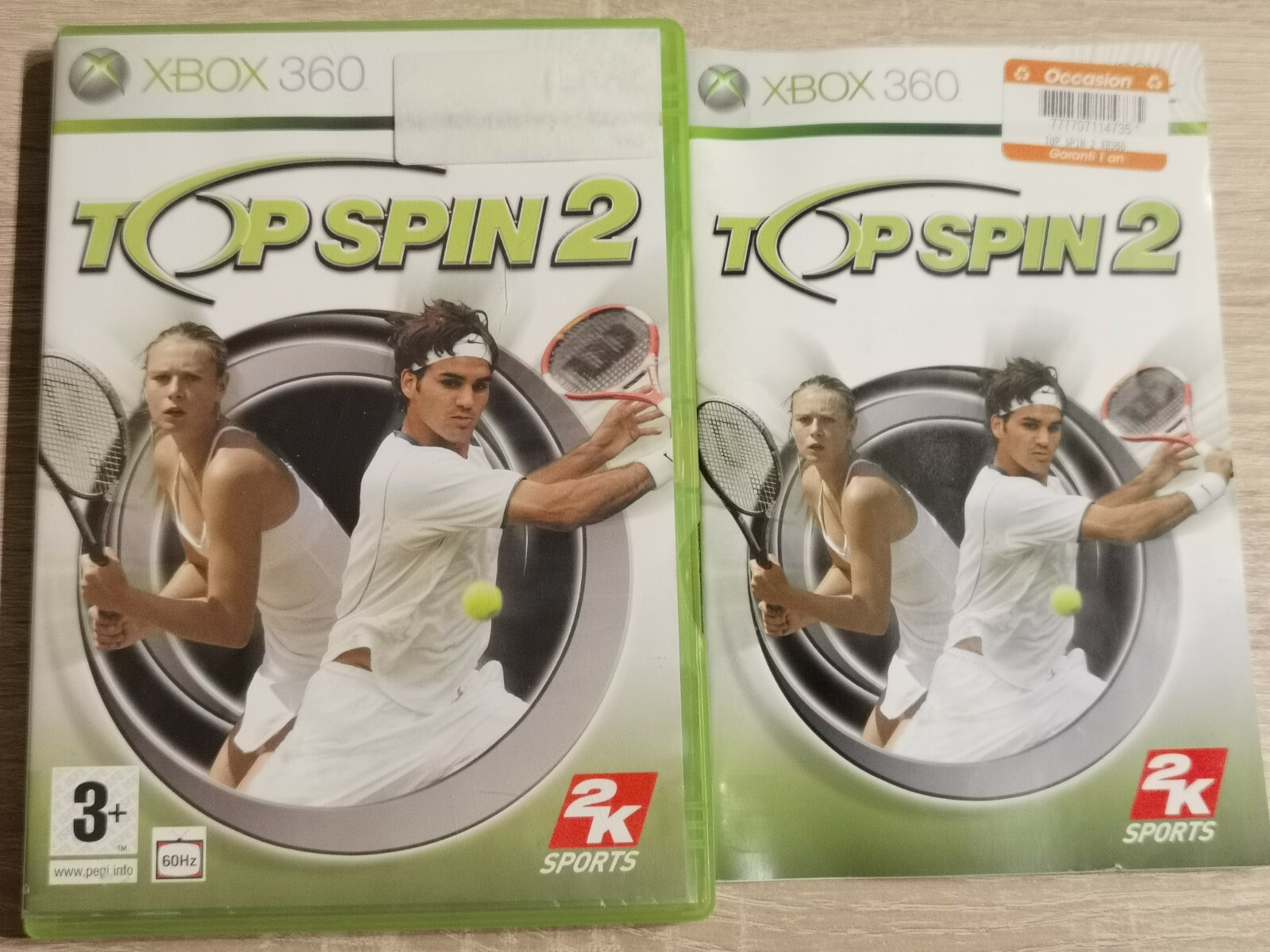 新品 Xbox360 トップスピン2
