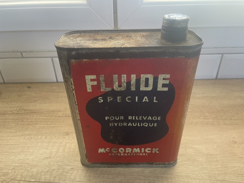 Bidon Vide En MÃ©Tal 2 Litres Mccormick Fluide 