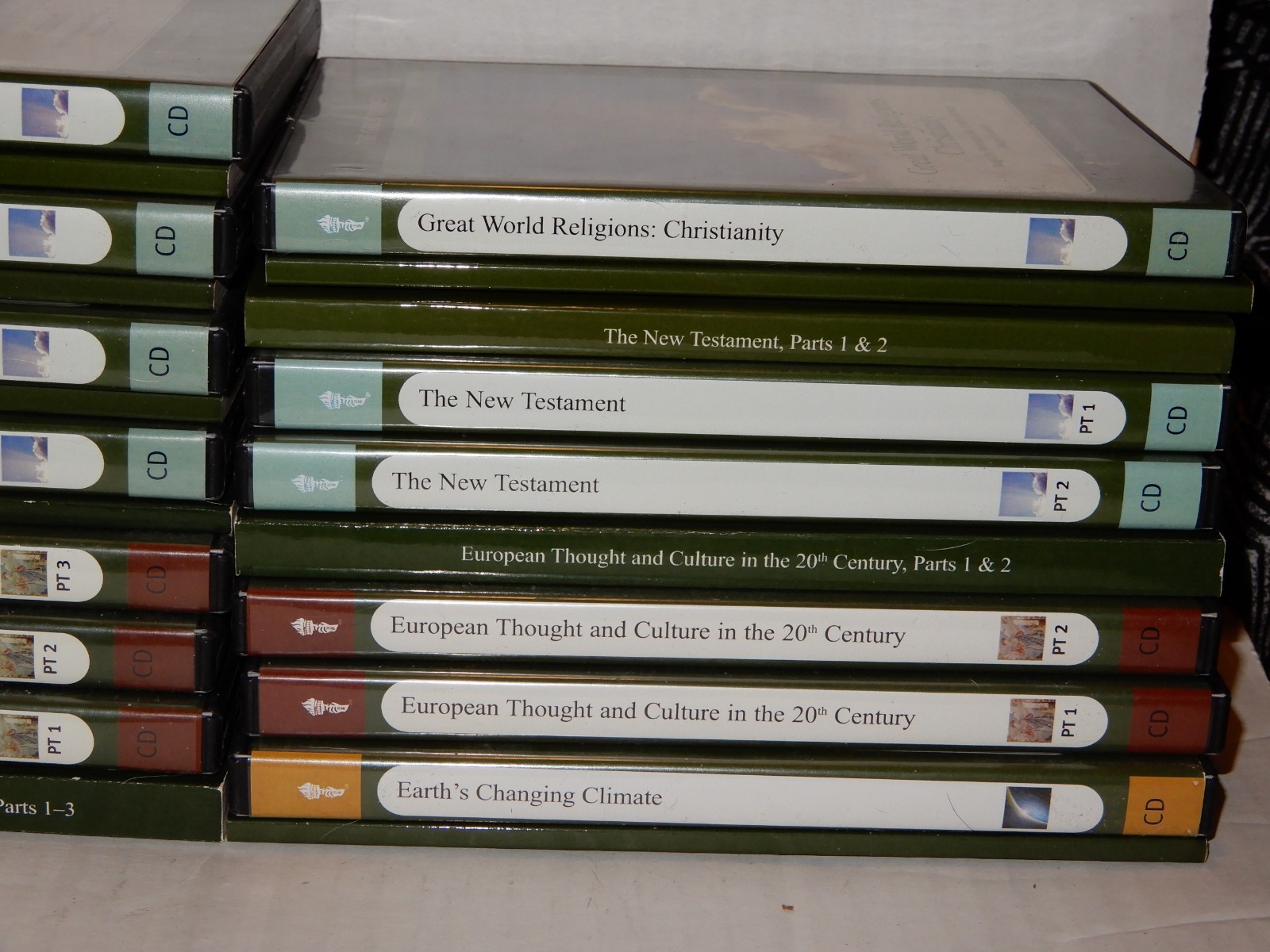 Lot Of 9 The Great Courses CD Sets Great World Religions New Testament