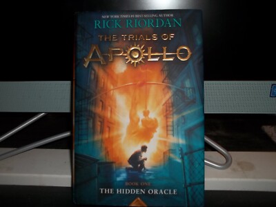 Lot 484 - The Hidden Oracle by Rick Riordan - HC book with DJ - fantasy