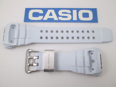 Genuine Casio G-Shock Gulfmaster GWN-Q1000 GWNQ1000 snow white resin watch band