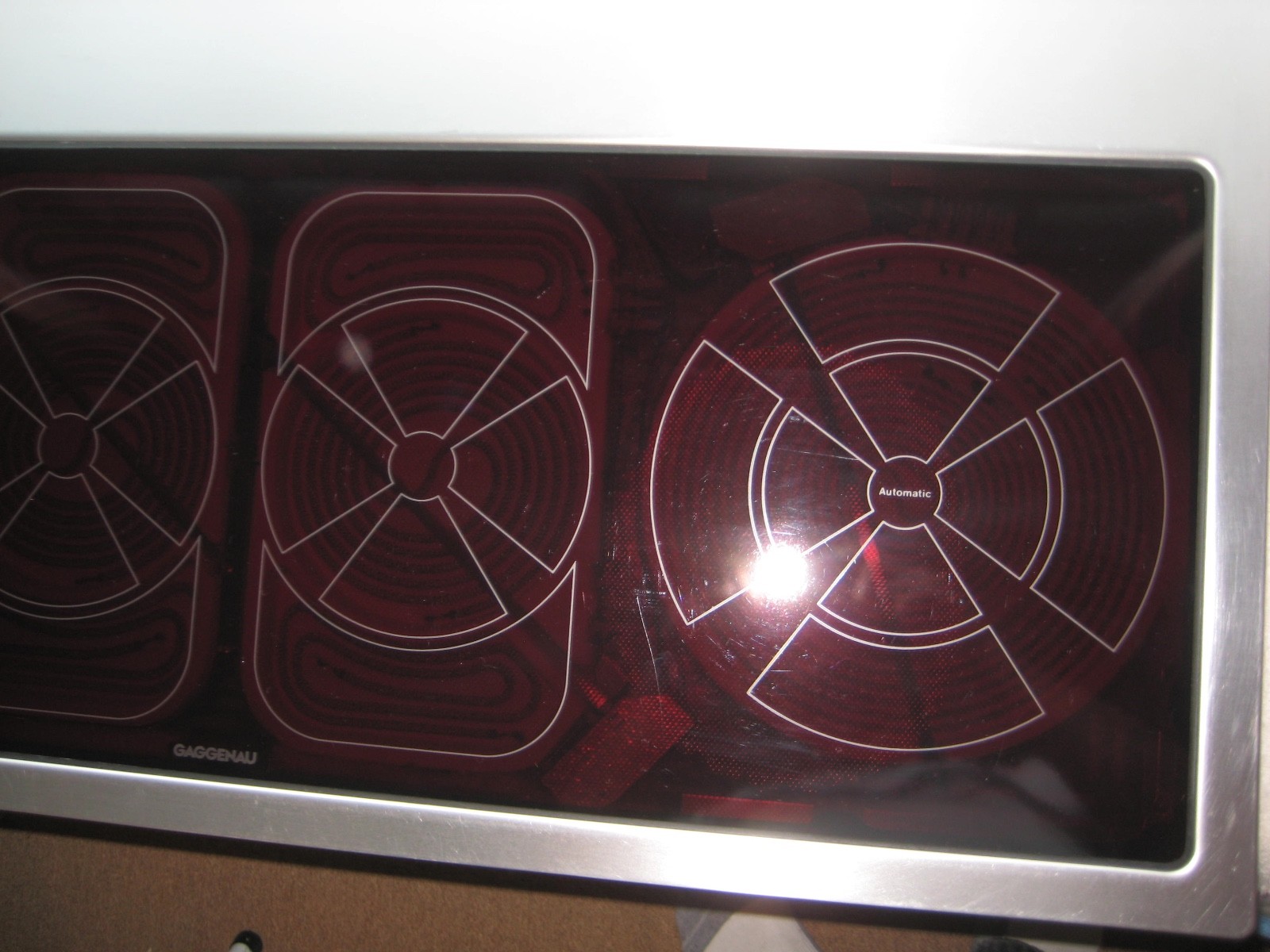GAGGENAU GLASS COOK TOP MODEL CK390-615, NEW OLD STOCK