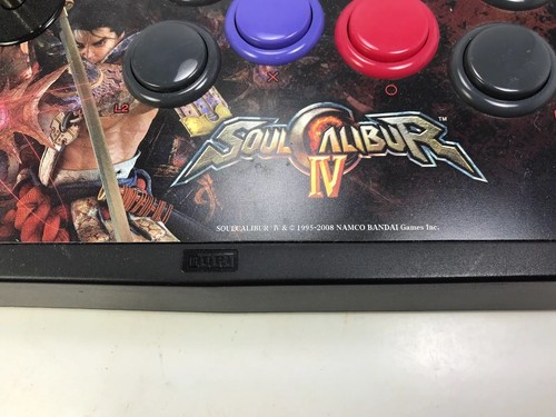 Soul Calibur IV 4 PS3 USA HORI Stick PLAYSTATION 3 Game Brand 2008 Used Black