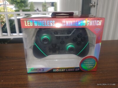 Armor3 Premium NuChamp Bluetooth Wireless Pro Controller for Nintendo Switch