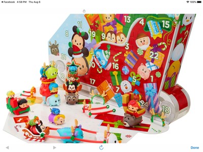 disney tsum tsum plush advent calendar