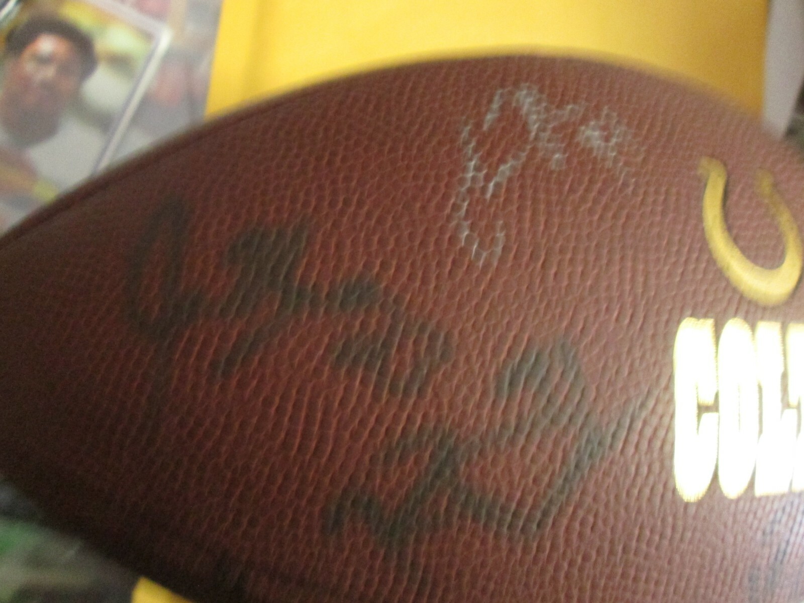 Peyton Manning Colts signed autographed  Football