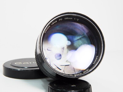 Canon FD 135mm f2 Telephoto Portrait Lens
