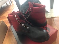 red timberlands limited edition