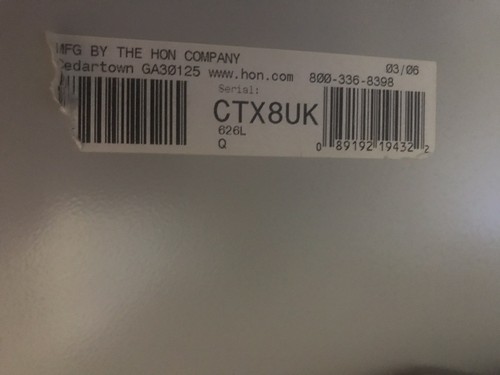 Five Drawer Lateral Filing Cabinets-Lot Of 4