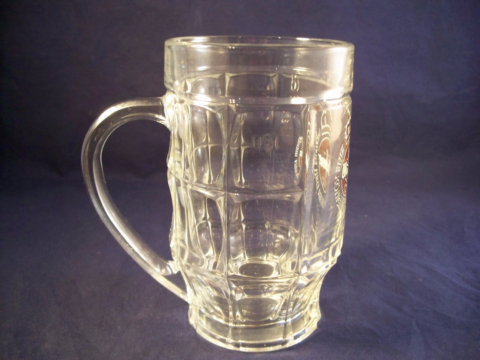 WARSTEINER EINE KONIGIN UNTER DEN BIERE BEER  MUG 0.5 L