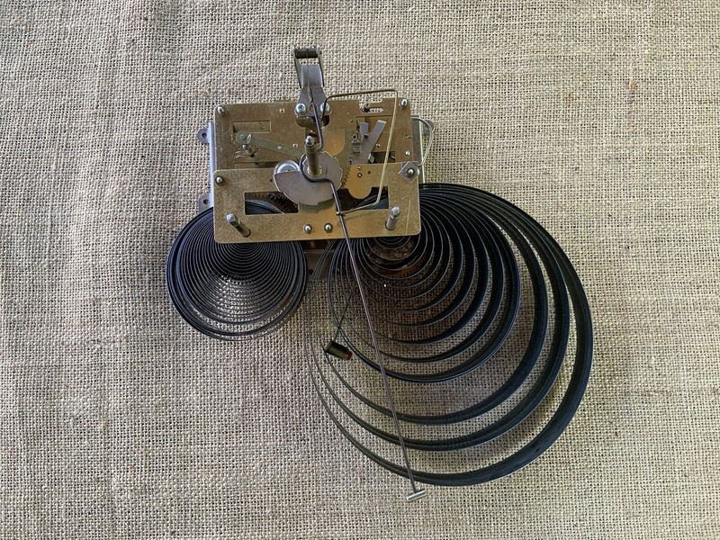 Korea Regulator Clock Movement Spring Not Broke Parts Repair