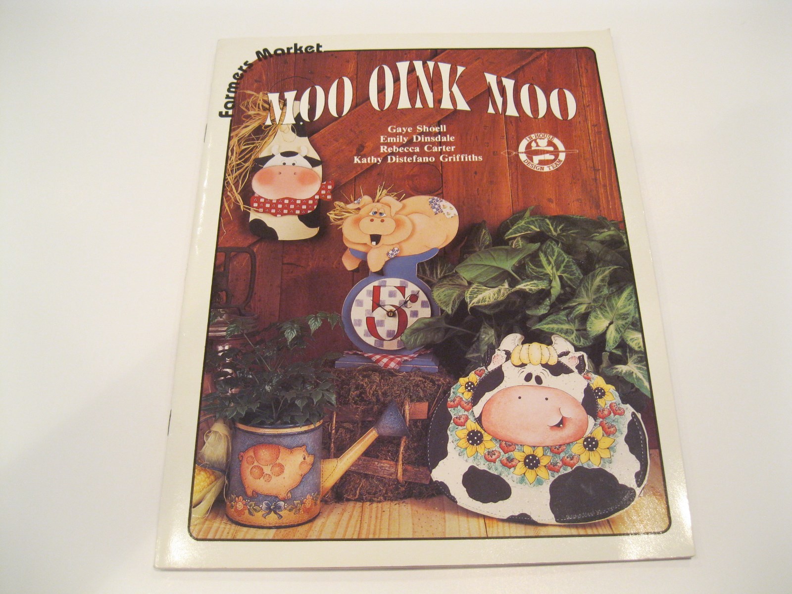 SIMPLY SLATED Painting Book by Pat Wooster + MOO OINK MOO